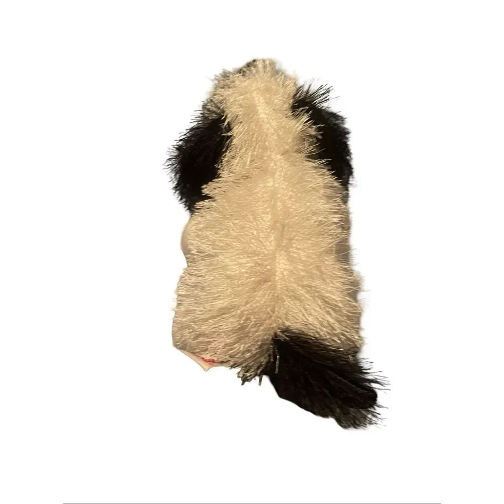 GANZ Kids Black & White Webkinz Lil'Kinz Cheeky Dog Plush Stuffed Animal Toy OS